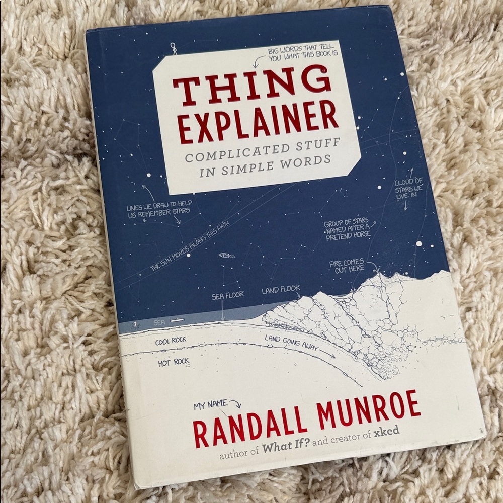Thing Explainer Book Randall Munroe